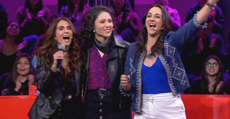 Andrea Vergara celebró un gran acierto en Pasapalabra junto a las Milf