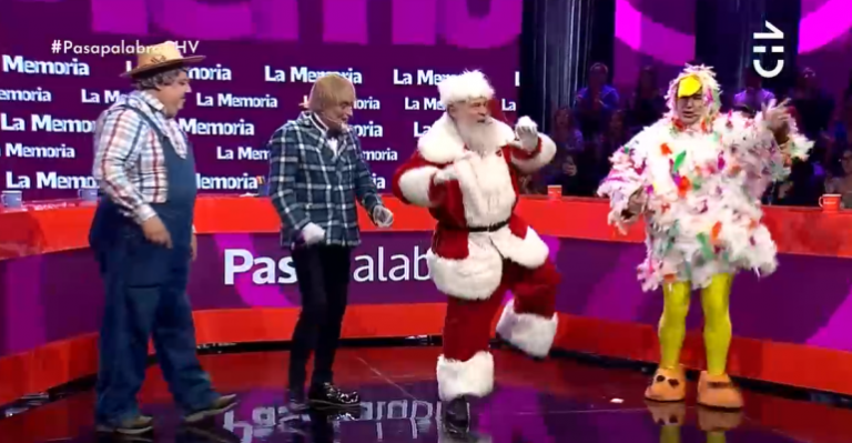 Viejito Pascuero y Tutu Tutu se lucen bailando un clásico reggaetón