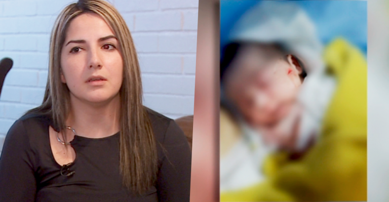 Madre denuncia que su bebé recibió corte en la cara al nacer y aún espera respuesta de la clínica