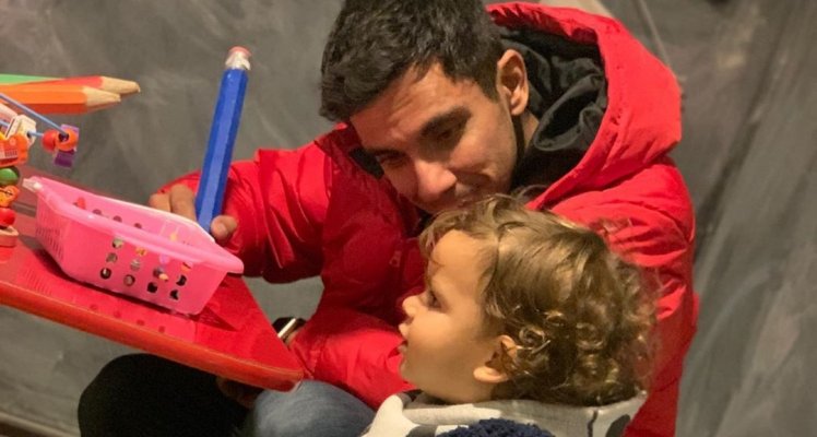 Juan Pablo Queraltó sorprendió con un tierno mensaje para su hijo