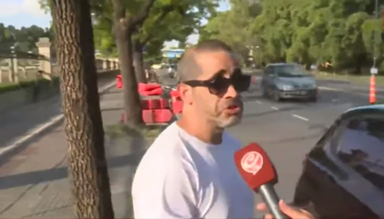 Conductor no pasó la alcoholemia y le contó todo sin filtro a la TV: “Me drogué toda la noche”