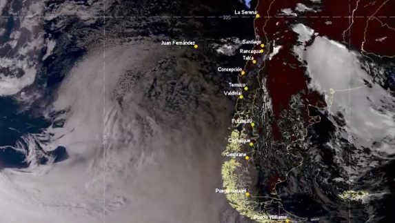 El humo de los incendios en Australia llegó a Chile causando nubosidad