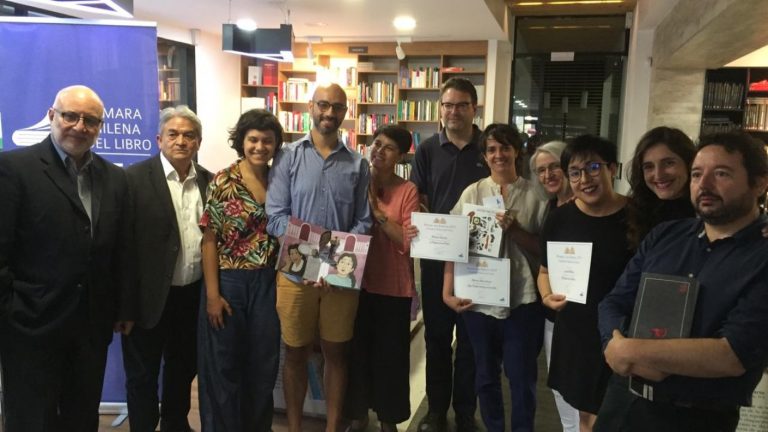 Laurel, Hueders y María Dolores fueron galardonadas por la Cámara Chilena del Libro en el Premio a la Mejor Edición 2019