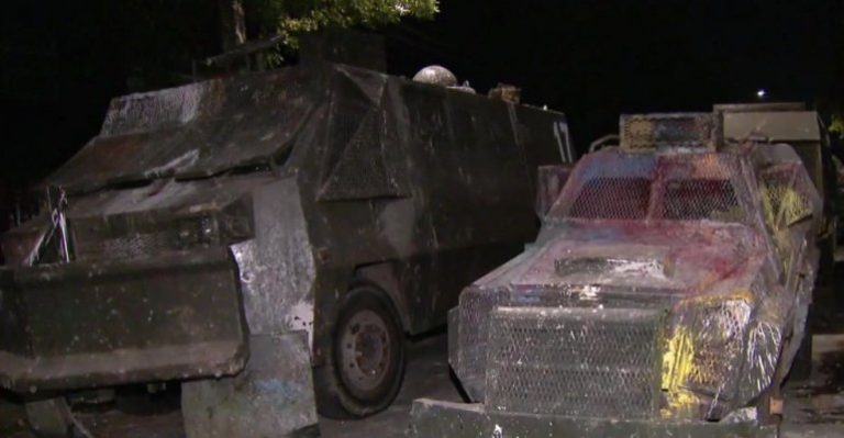 Tercera noche de manifestaciones en Pudahuel Sur terminó con seis detenidos