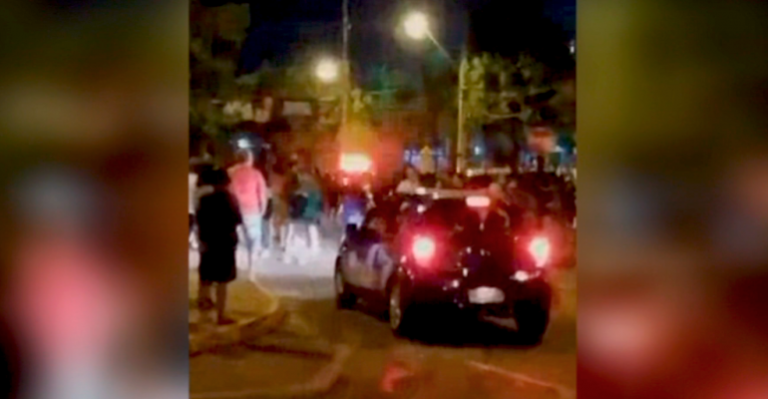 Recinto PSU fue atacado por 150 manifestantes en Puente Alto