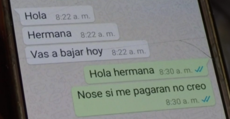 ¡Exclusivo! Hermana de Claudia Agüero reveló mensajes que envió antes de desaparecer