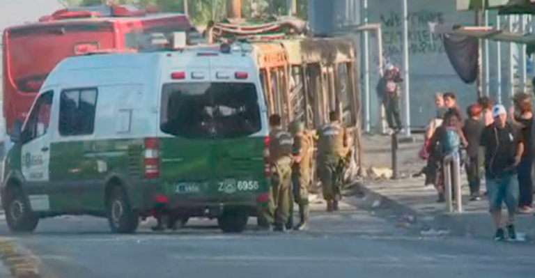 Hombre murió tras ser atropellado por bus del Transantiago que había sido robado
