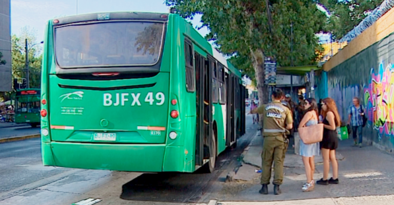 Adulto mayor fue asesinado tras forcejear con delincuentes al interior de Transantiago
