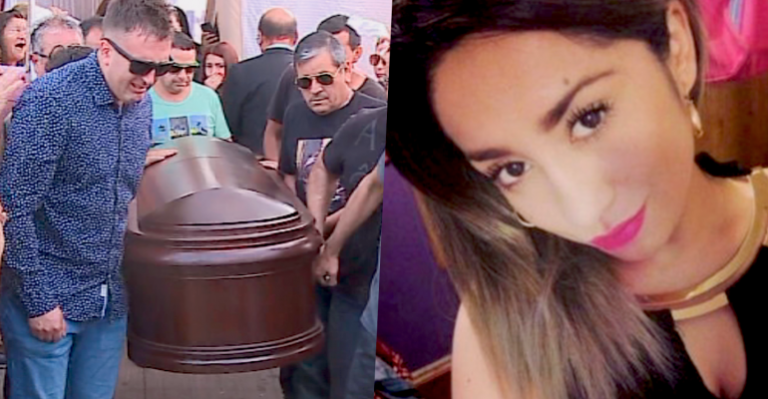 Imágenes exclusivas: Así fue la emotiva y masiva despedida a Fernanda Maciel