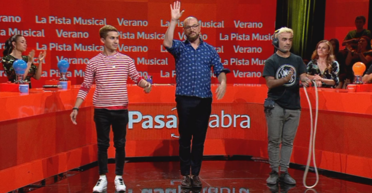 ¡Todo un gimnasta! Julián Elfenbein realizó un especial ejercicio en Pasapalabra