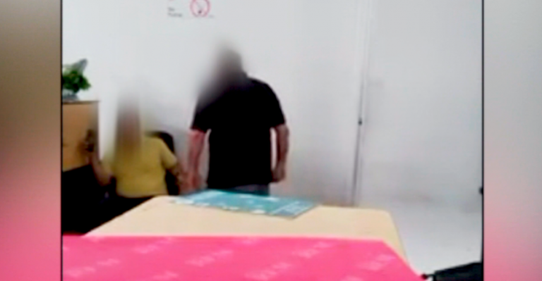 Golpes y electroshock: Video registró violento ataque de jefe a sus trabajadores