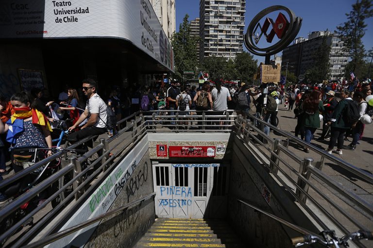 Metro Baquedano estaría habilitado para combinaciones el primer semestre de 2020