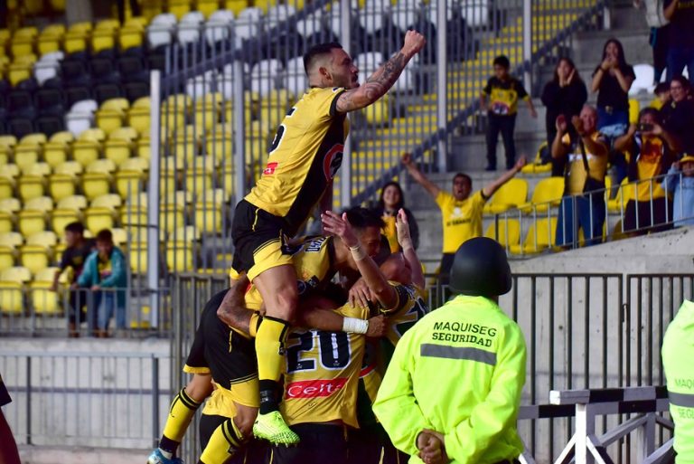 Coquimbo goleó a Aragua y viajará tranquilo a Venezuela para el partido de vuelta por la Sudamericana
