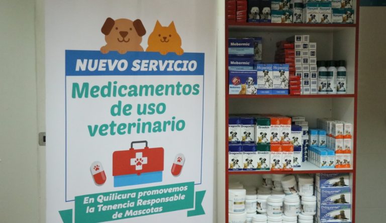 Así es la nueva Farmacia Solidaria Veterinaria que se inauguró en Quilicura