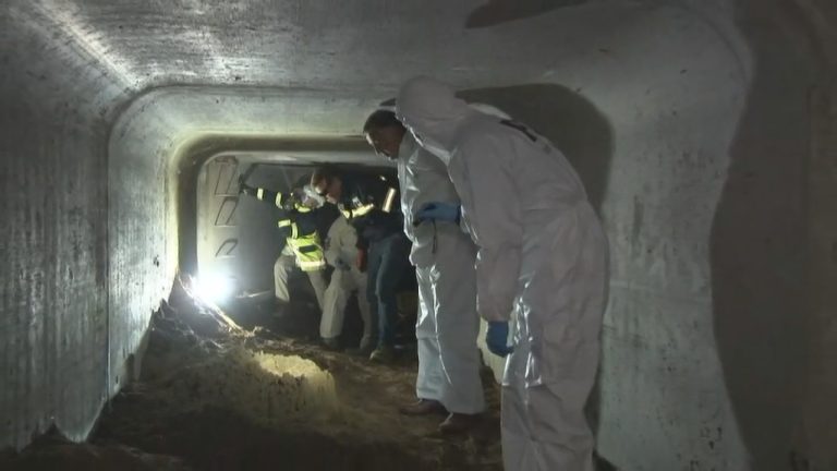 PDI sorprendió a sujetos justo cuando excavaban un túnel para ingresar a banco en Concón