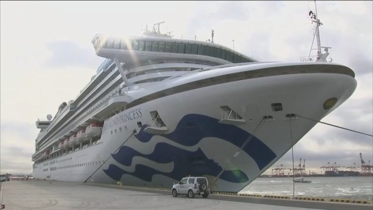Argentino es el primer latinoamericano infectado con coronavirus a bordo del crucero donde viaja matrimonio chileno