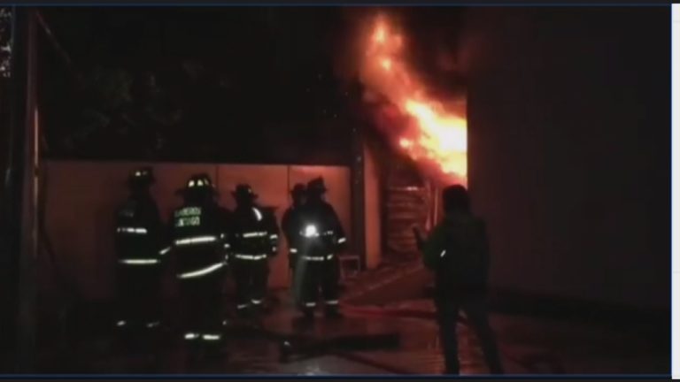 Incendio afecta al museo Violeta Parra: Bomberos ya se encuentran controlando las llamas