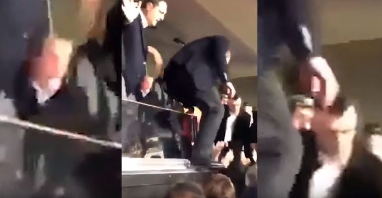 ¡Atangana! Presidente del club de Mauricio Isla se lanzó del palco para encarar a hinchas tras perder el clásico