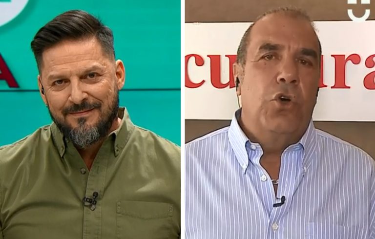 La tensa discusión entre Checho Hirane y Rafael Cavada: 