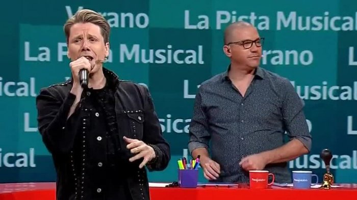 Así fue la aplaudida interpretación de Andrés de León en Pasapalabra