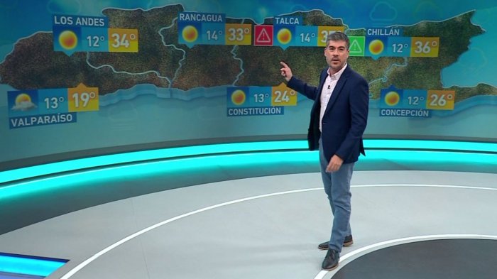 Eduardo Sáez y el pronóstico del tiempo para este jueves 20 de febrero