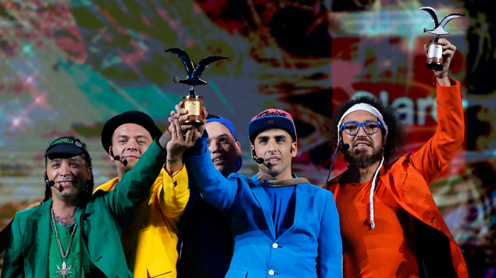 El monstruo despertó: La Quinta Vergara se llenó de pifias tras corte en show de Fusión Humor