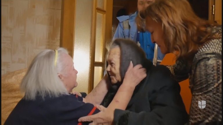 Dos hermanas separadas luego de un bombardeo durante la II Guerra Mundial se reencontraron tras 78 años