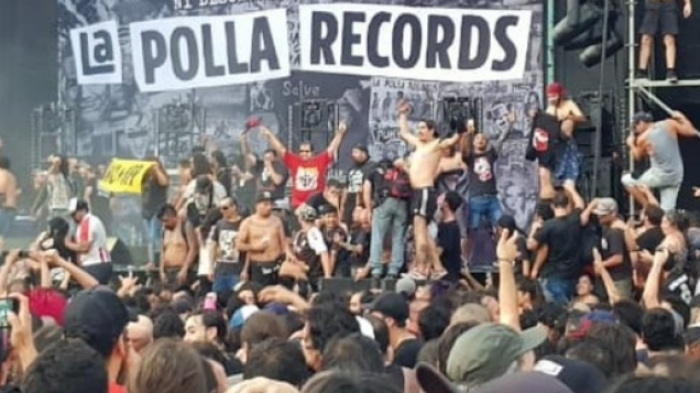 Suspenden recital de banda punk española por incidentes sobre el escenario