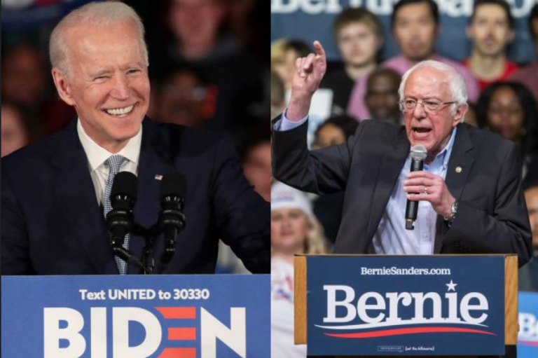 Biden se queda con 9 estados y Sanders con 3 en 