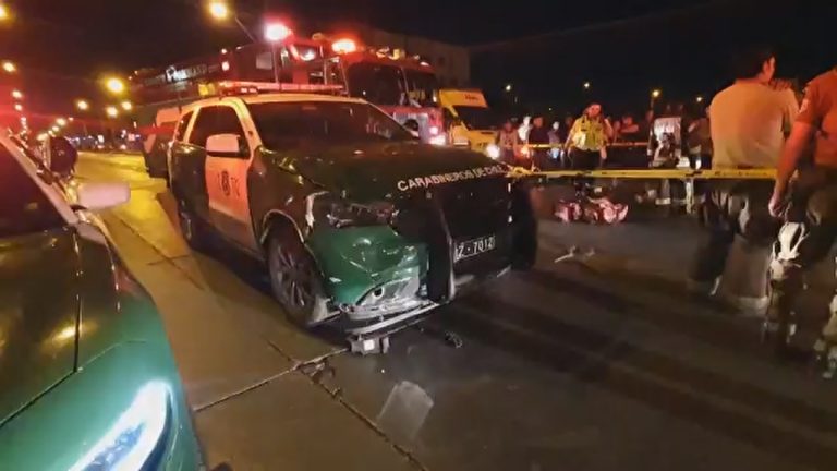 Peatón murió tras ser atropellado por patrulla de Carabineros en Lo Prado
