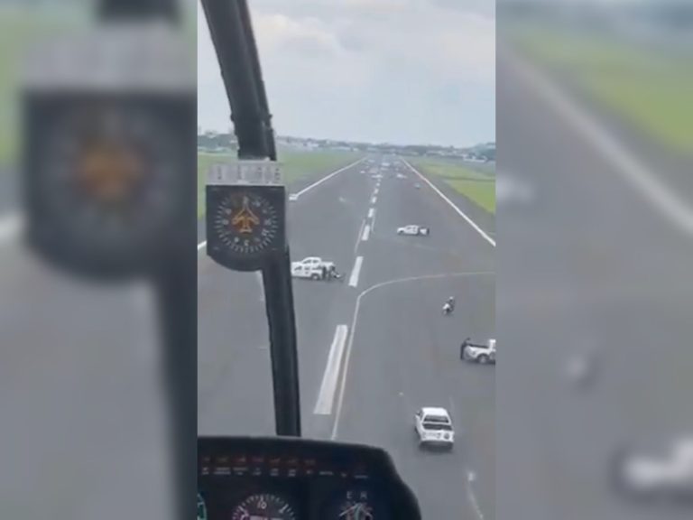 Avión español no pudo aterrizar en Guayaquil porque la alcaldesa mandó a bloquear la pista de aterrizaje