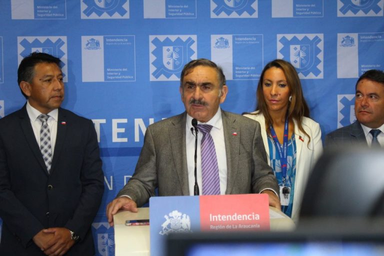 El Intendente y el seremi del Deporte de La Araucanía dieron positivo por COVID-19