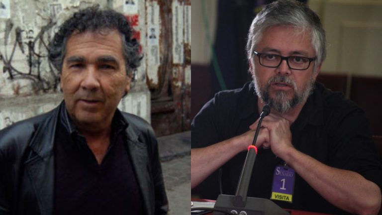 Cuarentena literaria: Así aprovechan el encierro los escritores chilenos Hernán Rivera Letelier y Jorge Baradit