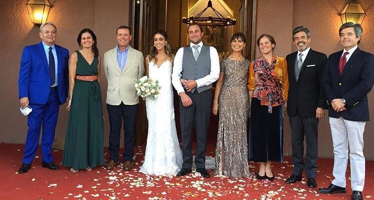 Críticas por matrimonio en Vitacura en medio de crisis sanitaria: Participó Coco Legrand y un ex ministro de Piñera