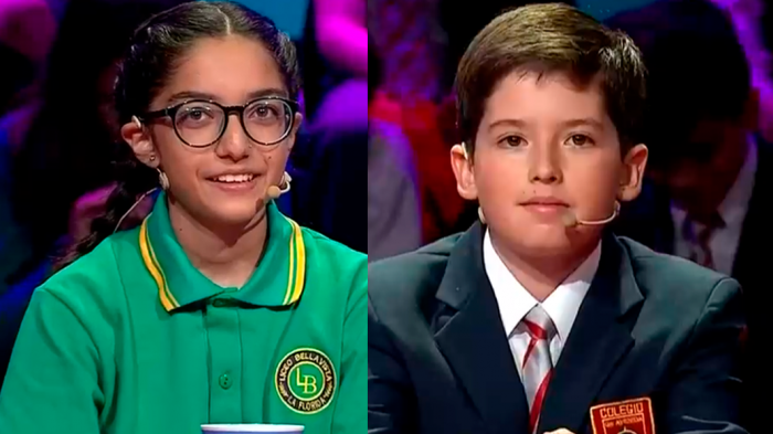 Este es el colegio ganador entre Liahona del Bosque  y Bellavista de La Florida en Pasapalabra Kids