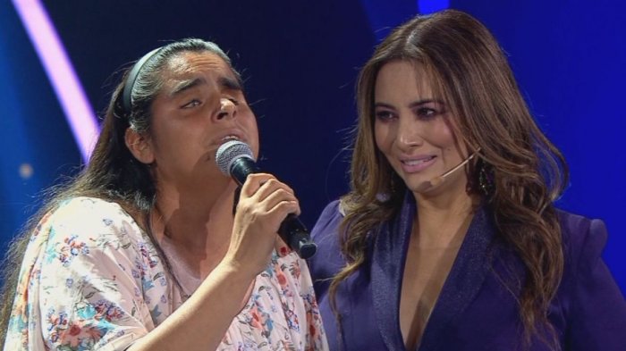 Myriam Hernández cantó junto imitadora no vidente en debut de Yo Soy
