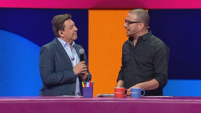 Julio César Rodríguez visitó a Julián Elfenbein para conocer un poco más del nuevo formato de Pasapalabra