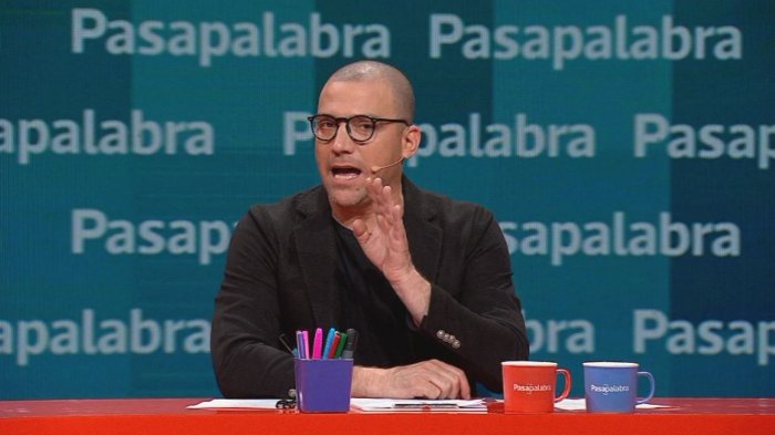 Julián se la jugó imitando ardillas en Pasapalabra