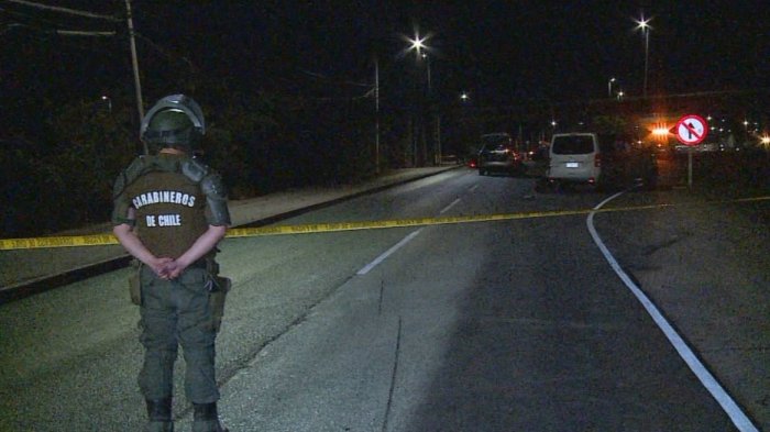 Balacera deja heridos a un Carabinero y un delincuente en persecución tras robo