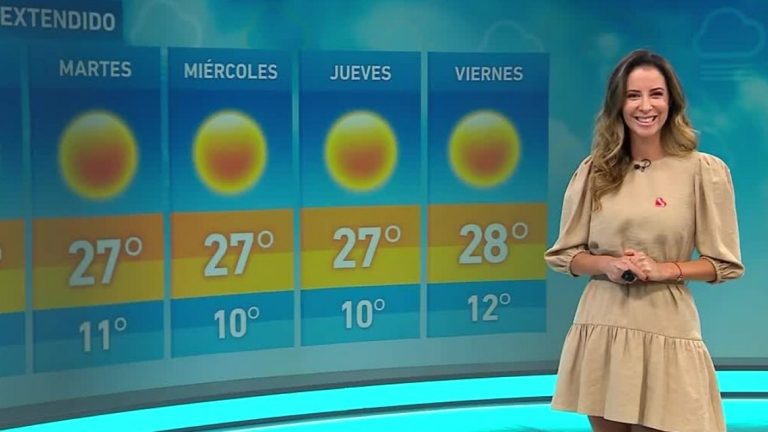 Vanessa Noé te entrega el informe del tiempo para este lunes 16 de marzo