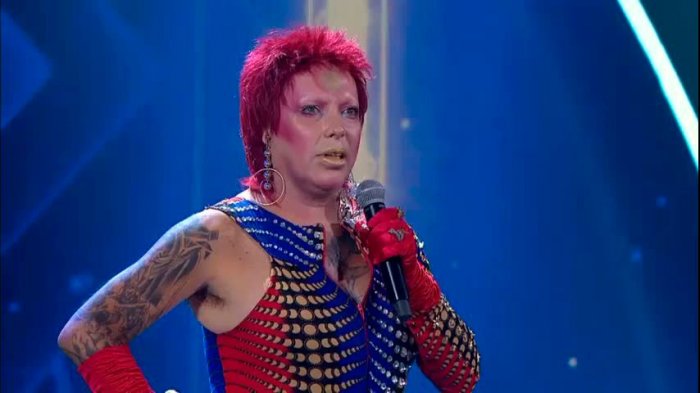 David Bowie lo dejó todo en el escenario de Yo Soy con su interpretación