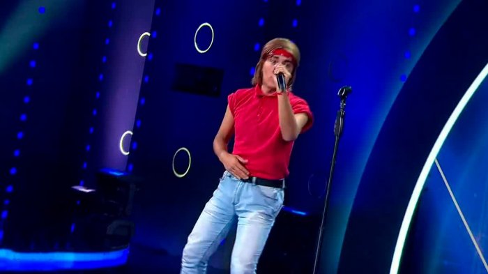 Un joven Miguel Bosé no logró la aprobación del jurado en el programa