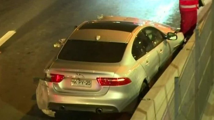 Chofer con posible COVID-19 protagonizó choque en estado de ebriedad