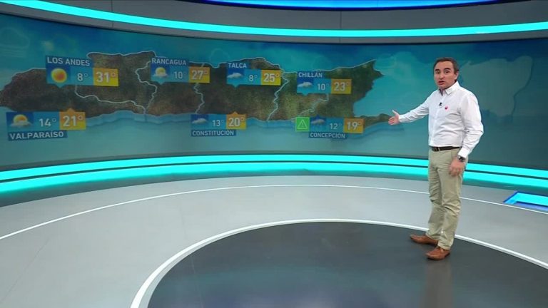Alejandro Sepúlveda y el informe del tiempo para este martes 24 de marzo