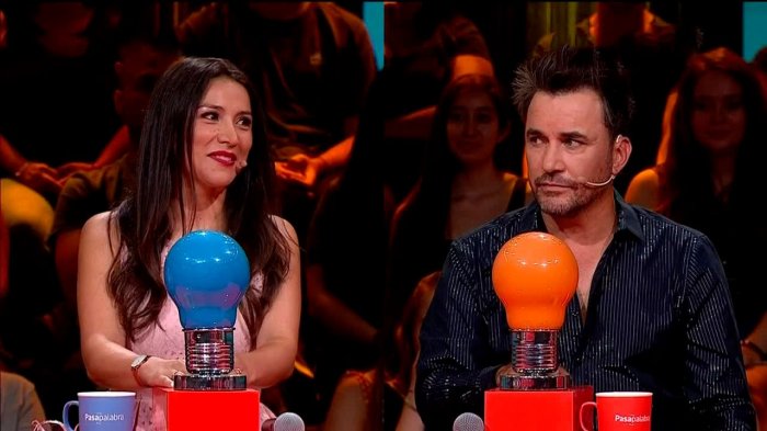 ¿Pero si tú vives ahí? La divertida indirecta que le dijo Loreto Aravena a Douglas en Pasapalabra