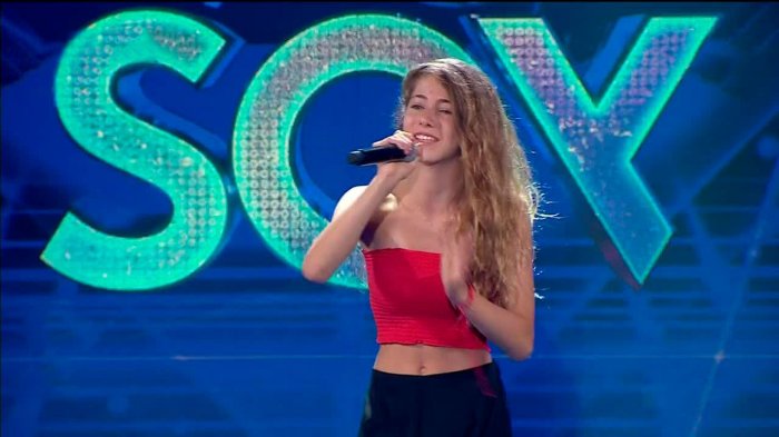 Cami encantó con su voz sobre el escenario de Yo Soy