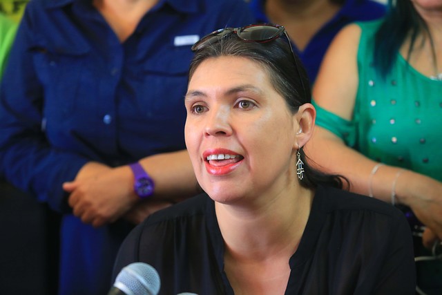 Presidenta de la CUT: 