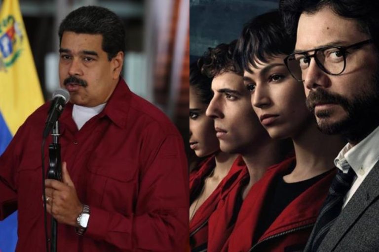 Maduro cantó “Bella Ciao” y recomendó “La Casa de Papel”: “Son estragos de la cuarentena”