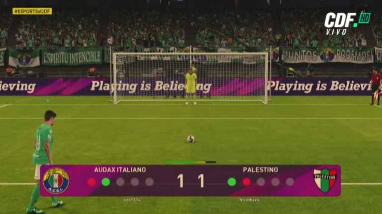 Nicolás Díaz sacó la cara por Palestino y dejó a Audax Italiano fuera del Torneo Entel eSports