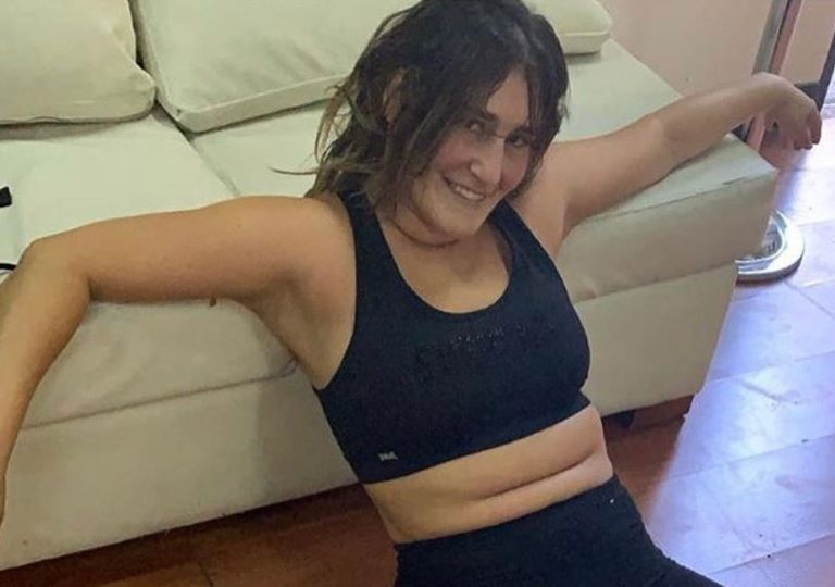 Antes y después: Belenaza mostró el cambio físico que logró durante la cuarentena